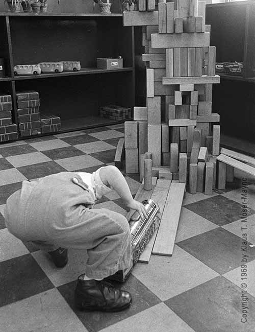 Moser at work